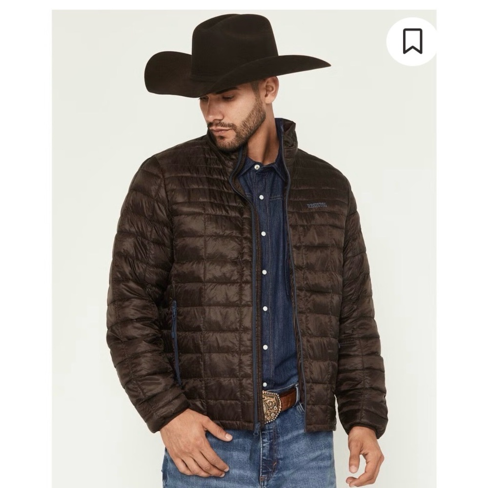Men's Black Puffer Jacket